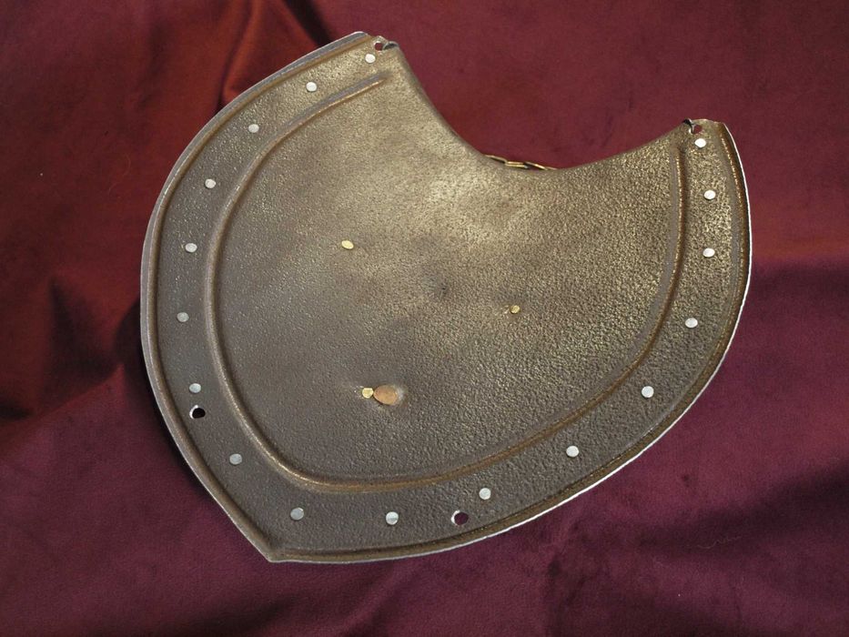 Ryngraf w stylu XVII-w. do szabel z herbem Radziwiłłów, blacha 200 lat