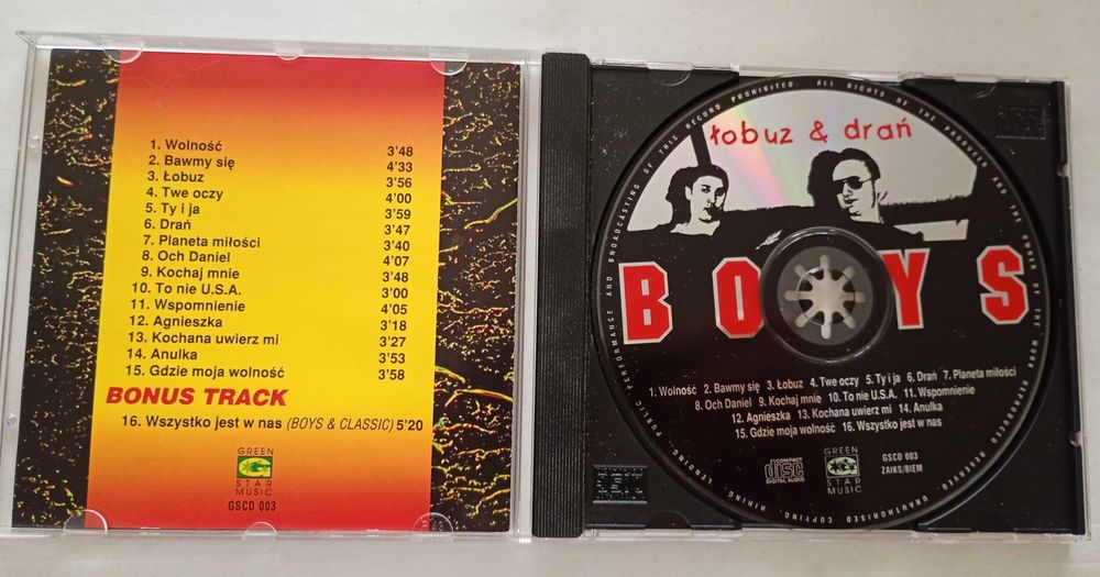 Płyta CD Boys łobuz & drań