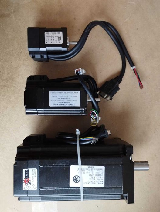 ЧПУ шпіндель 2,2кВт / Гібридні крокові двигуни Nema17 Nema24 Nema32