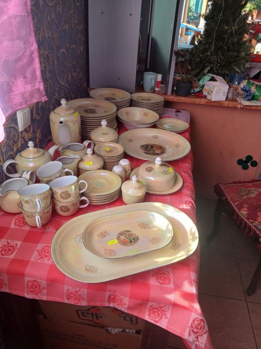 Вінтажний порцеляновий сервіз Weimar Porzellan (Німеччина, GDR)