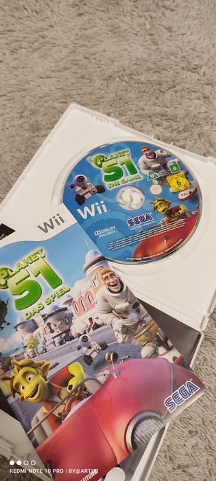 Jest to gra wideo Planet 51: The Game na konsolę Nintendo Wii
