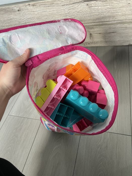 Mega Bloks pierwsze klocki 60 sztuk jak Lego Duplo