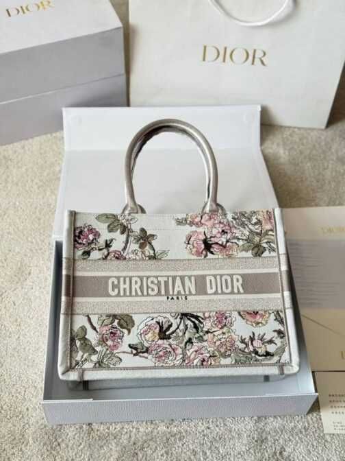 Torebka damska elegancka Cristiana Diora  book tote, skóra  0130.28