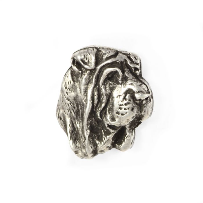 Shar Pei II pin posrebrzony Art-Dog