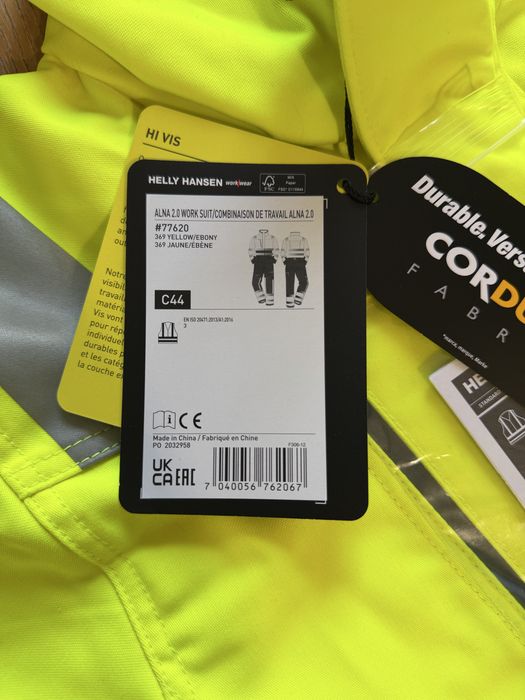 Nowy kombinezon roboczy Helly Hansen Alna 2.0 – Hi Vis