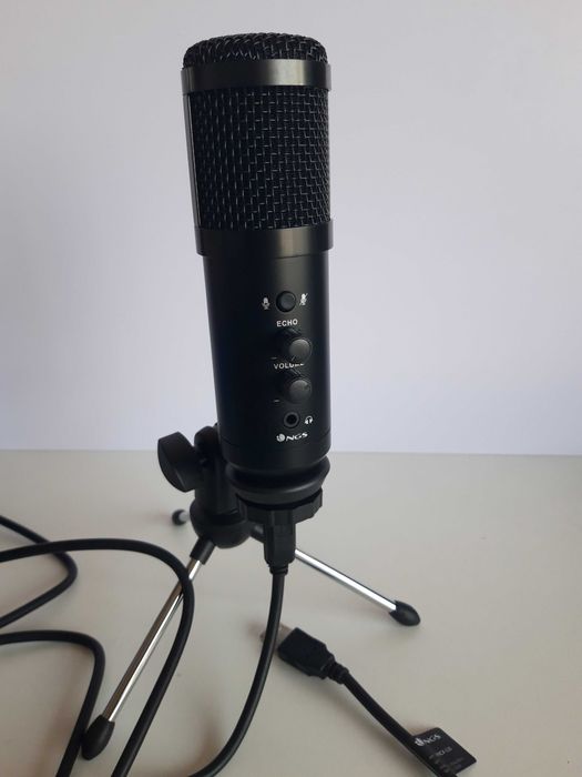 Microfone USB NGS GMicX-110 (nunca usado, na caixa original)