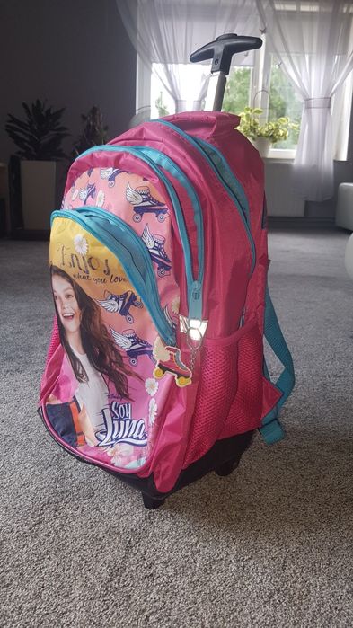 Plecak szklolny na kółkach Soy Luna NOWY!
