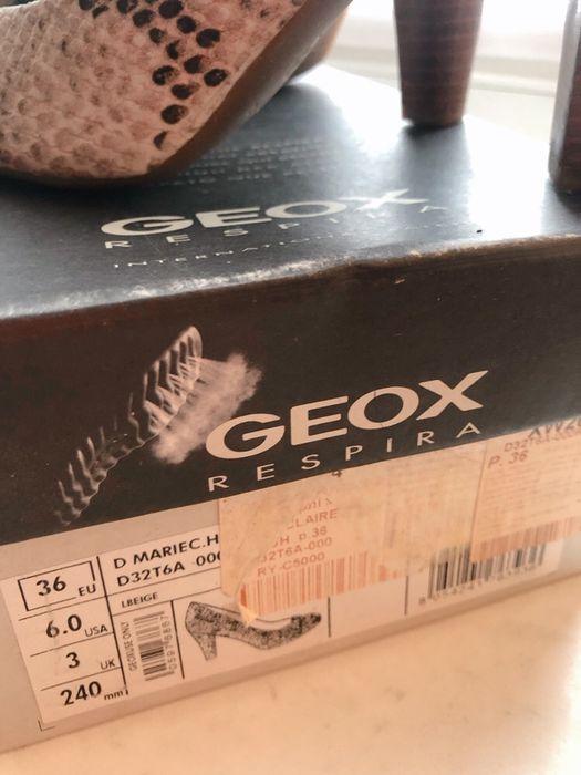 Туфли GEOX кожа и идеальная колодка!
