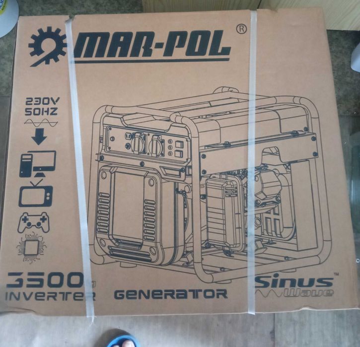agregat,generator prądu Mar-Pol 3200 W,nowy