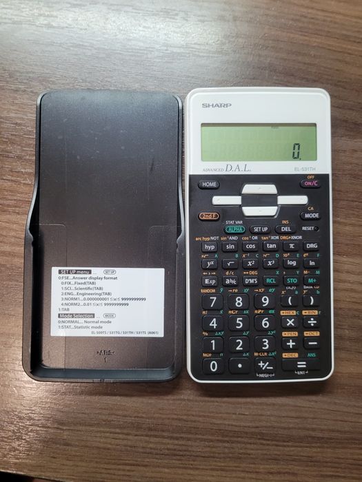 Калькулятор Sharp Scientific Box White (SH-EL531THWH)