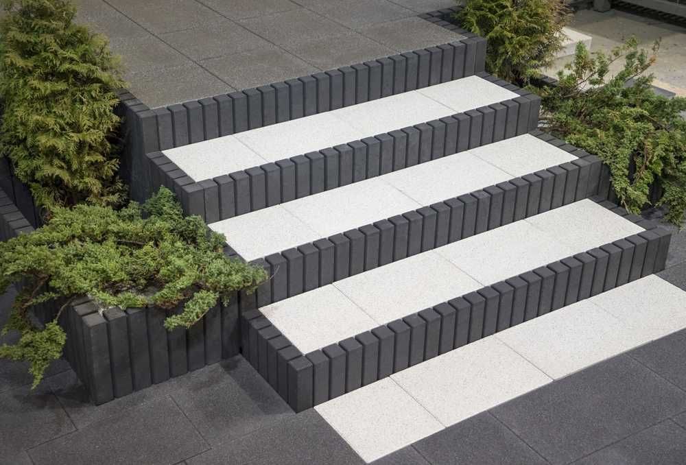 Obrzeże palisadowe 50x30x6cm murek podwyższenie opornik krawężnik grys