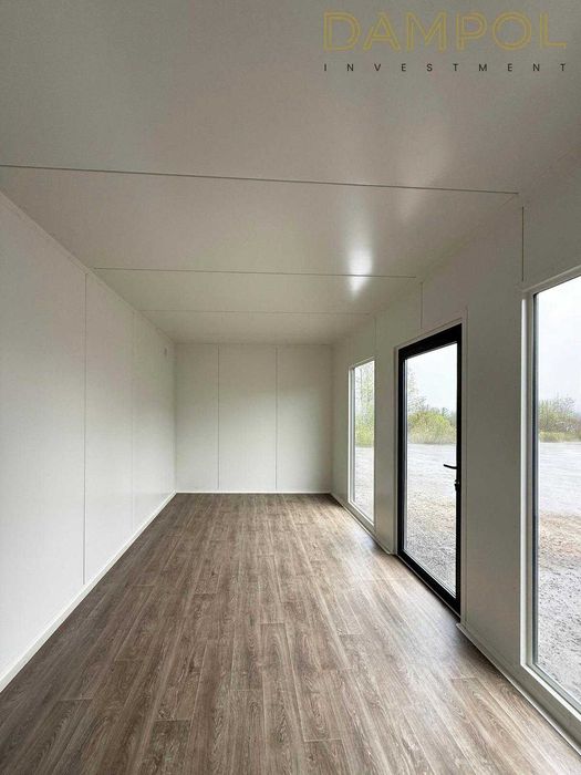 Kontener/pawilon OD RĘKI 600x300cm - handlowy, biurowy, usługowy.