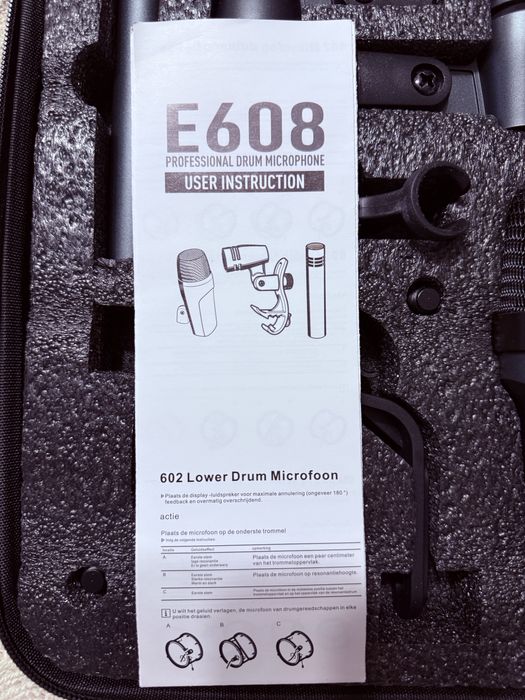 Instrumentalny mikrofon dynamiczny