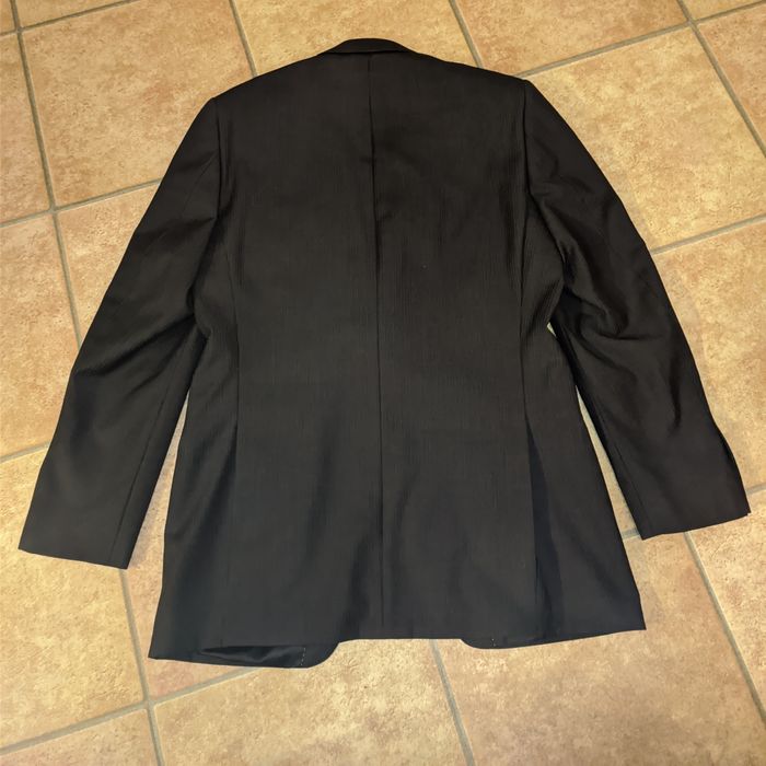 Marynarka grafitowa J. Philipp w prążki wełna dziewicza virgin wool