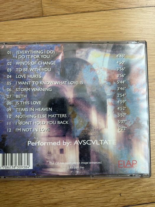 Cd- Mystical Chants Rock Ballads