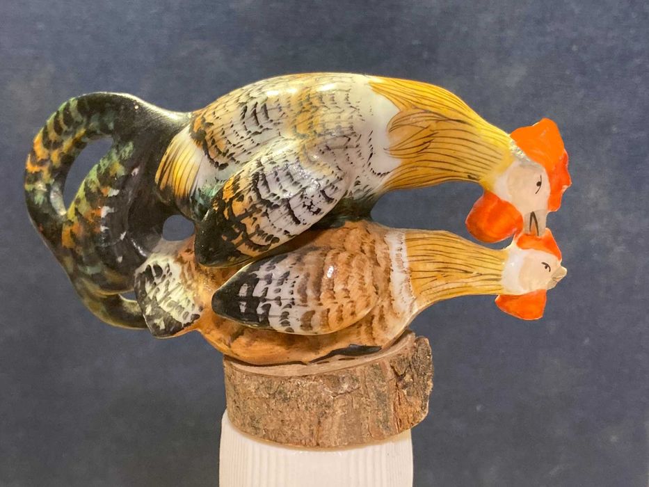 Фигурка Петухи Статуэтка Кочети Куры Керамика Днепр