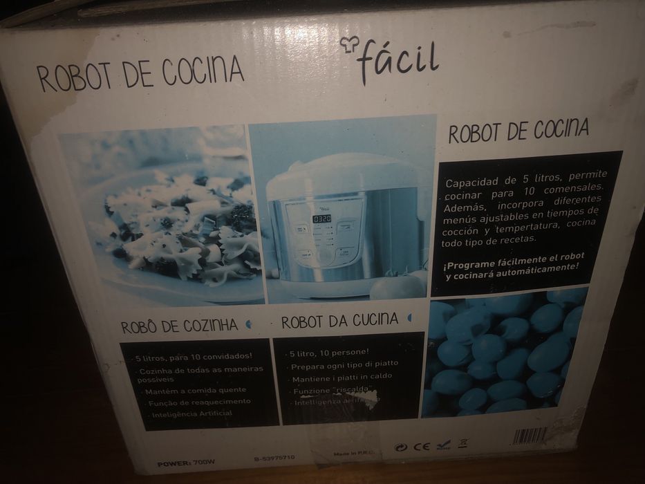Robot de cozinha nunca usado