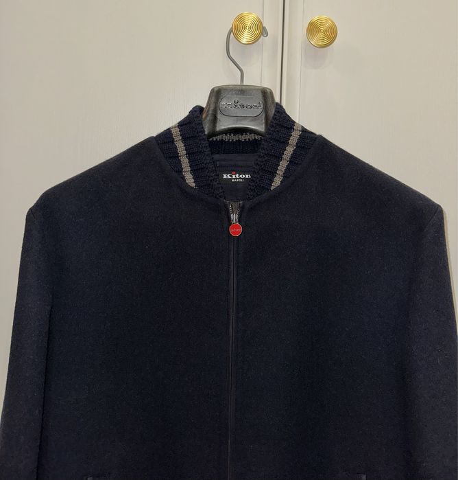 Кашемировый бомбер Kiton Napoli