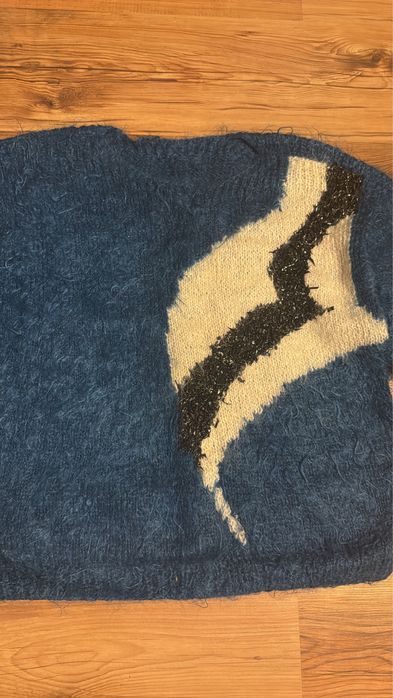 Vintage sweter lata 80 uniwersalny ciepły