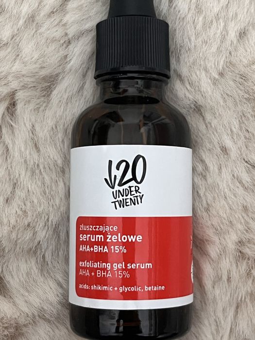 Under Twenty Anti Acne Active Serum żelowe AHA + BHA 15%