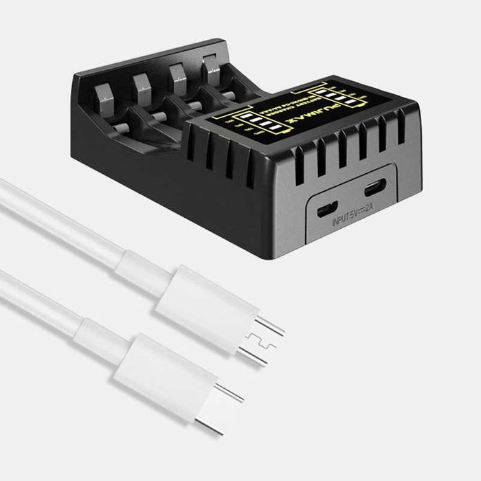 USB Rechargeable Battery Charger with LED Indicator426430555091128323