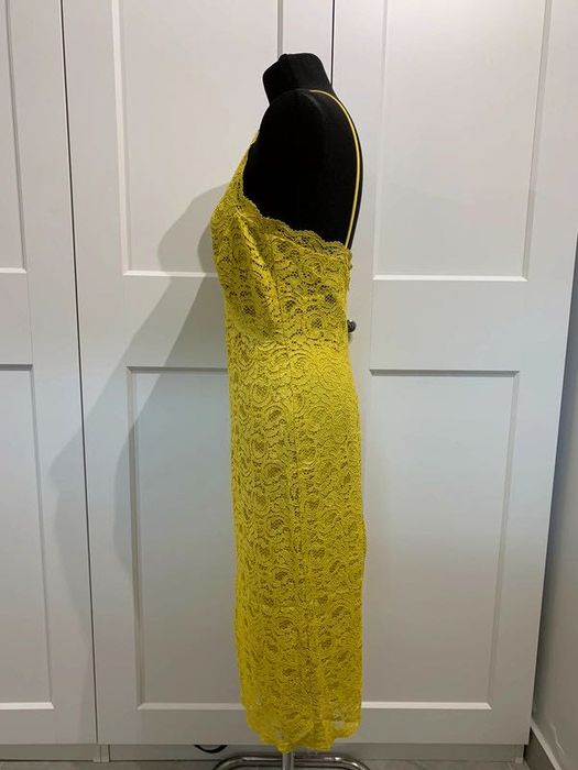 ażurowa sukienka zara