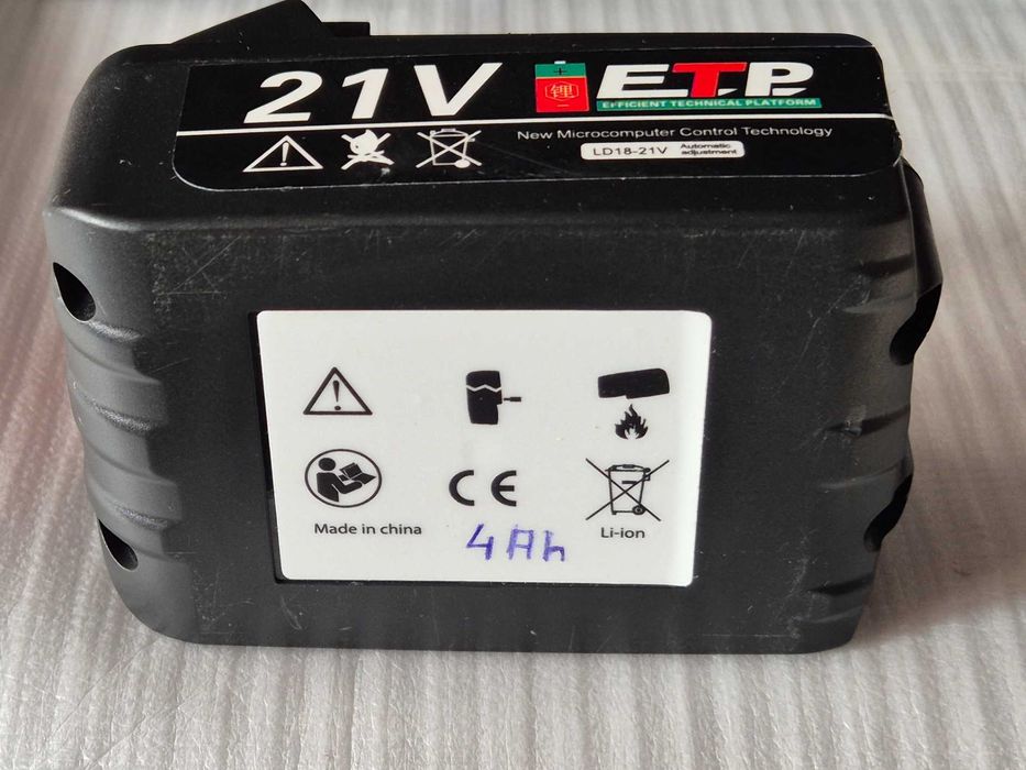 Akumulator 21 V do myjki pilarki dmuchawy wkrętarki szlifierki 4 Ah