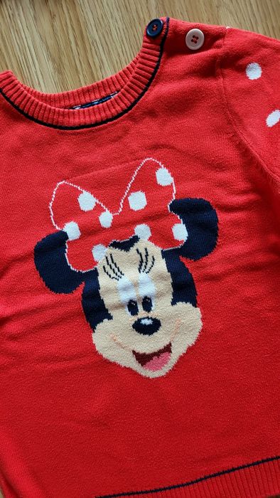 Disney Store Myszka Minnie sweter sweterek USA