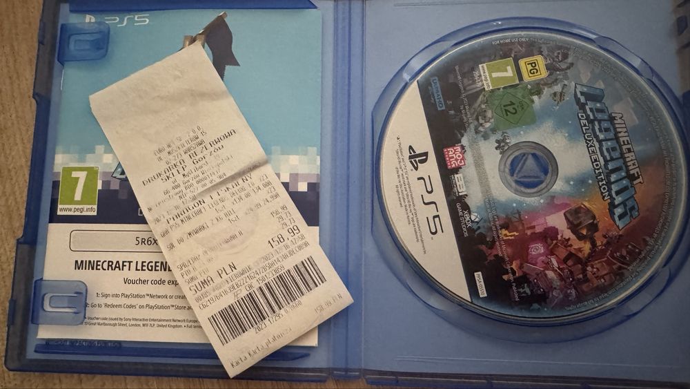 MINECRAFT Legends Delux edition PS5