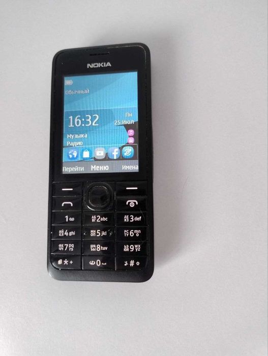Мобильний телефон кнопочный nokia 301 dual sim