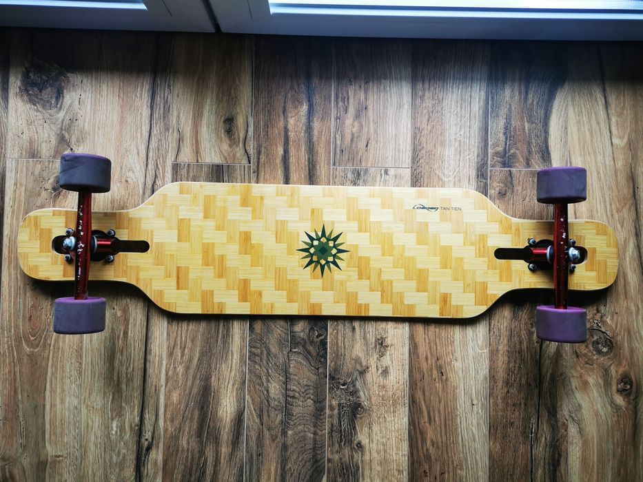 Longboard loaded