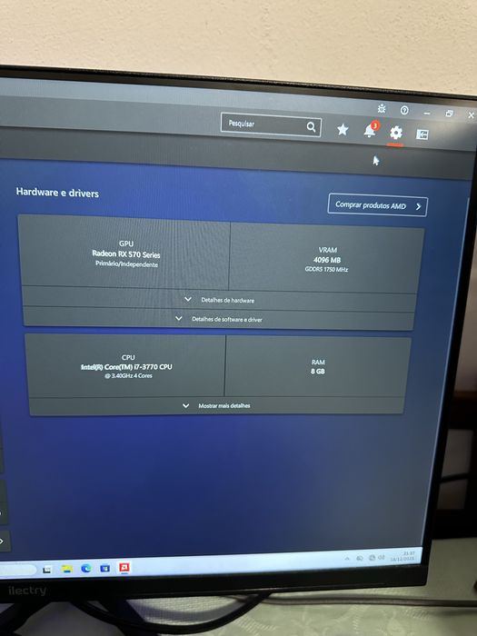 PC Gaming i7 3770K + RX 570 4GB + SSD 512GB