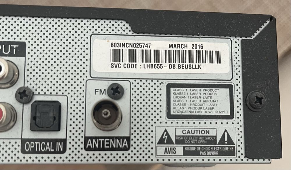 LG Home Cinema 5.1 Surround