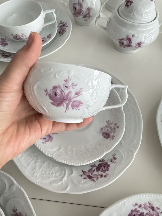 Serwis do herbaty Rosenthal Sanssouci Biały