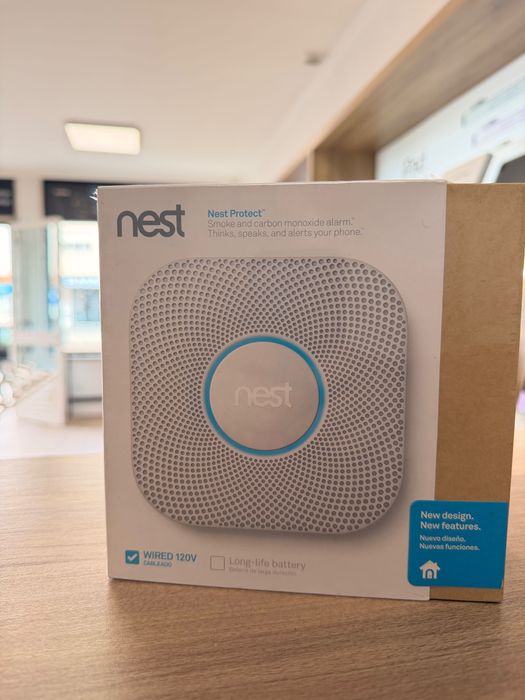 Nest Protect – Detetor de Fumo Inteligente (120V Wired)