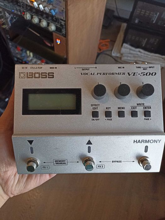 Boss VE-500 Vocal Performer Effects Pedal