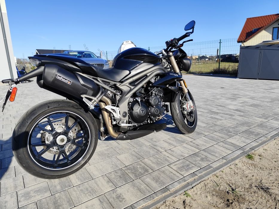 Triumph speed triple 2017 Polski salon, serwis ASO, PIĘKNY
