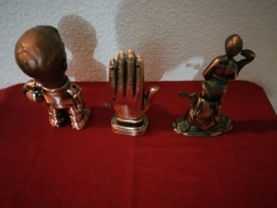 Lote 3 isqueiros em cobre por 15 euros