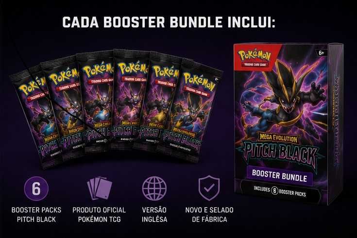 Reserva Pokémon TCG Pitch Black Booster Bundle Inglês