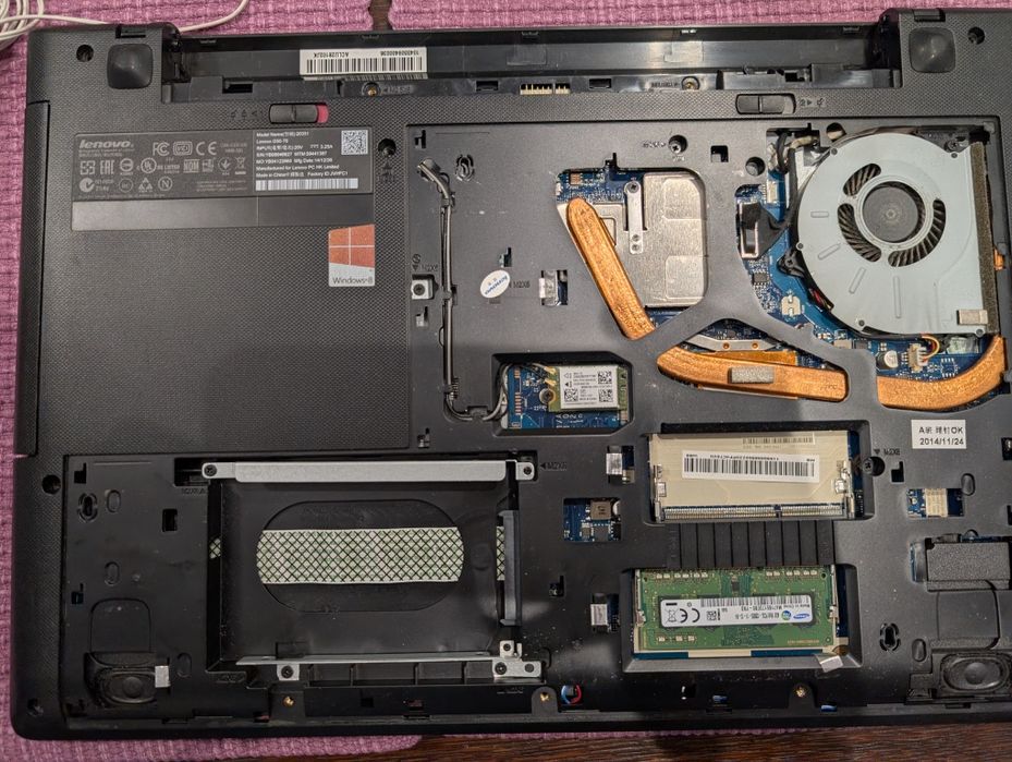 Laptop Lenovo G50-70 wersja 20351 ekran notebook + ładowarka