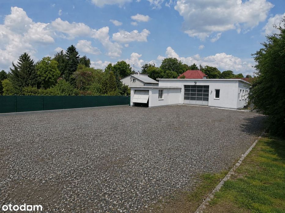 Działka budowlana z dużą halą użytkową w atrakcyjnej lokalizacji