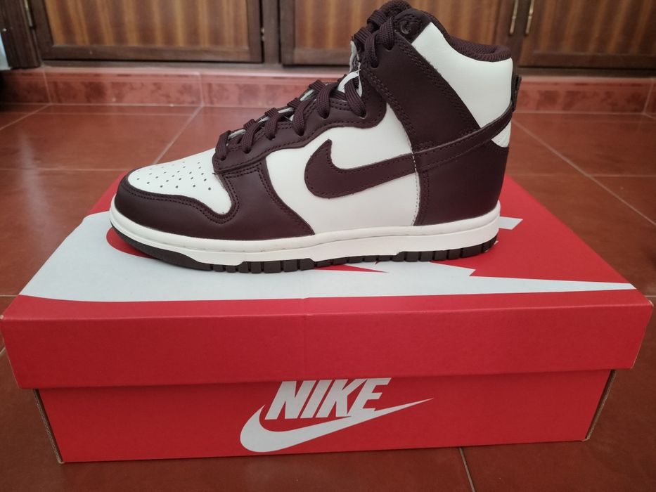 Nike Dunk High Bordo