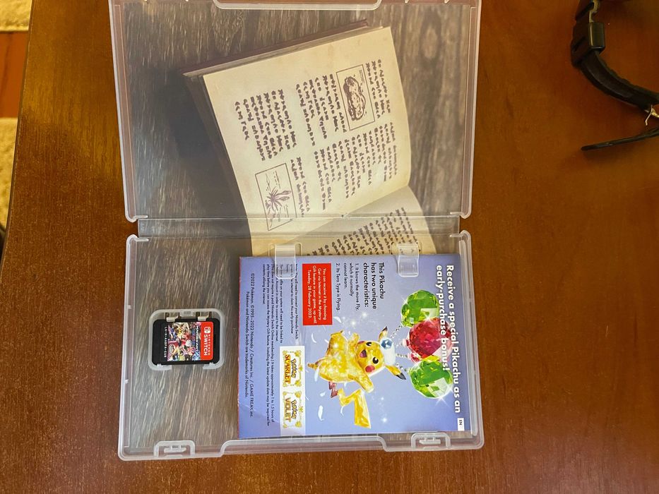 ігровий катрідж Pokemon Scarlet-Японія.