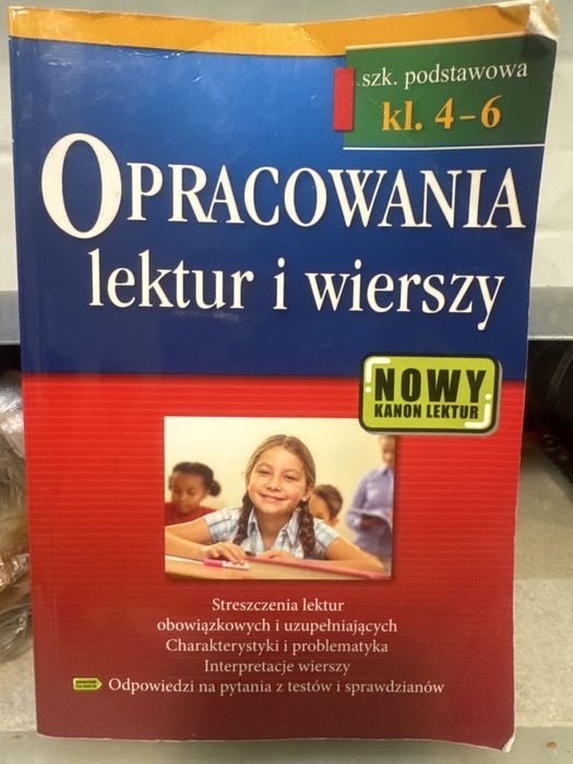 Opracowania lektur 4-6 nowe wydanie