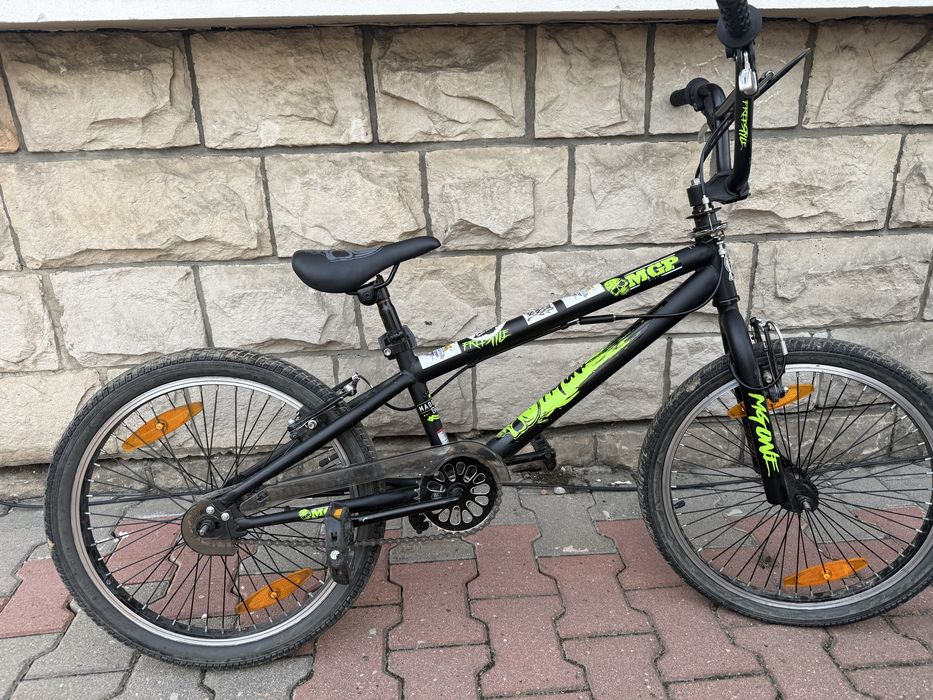 Rower bmx Mgp Madd Gear Bmx Freestyle 20 Czarno-Zielony