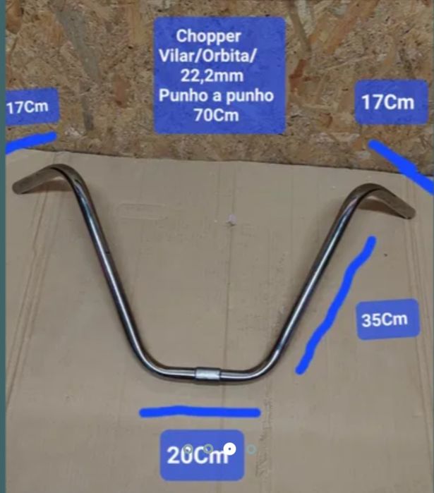 Guiadores/travões/punhos/malas bicicleta pasteleira/clássica