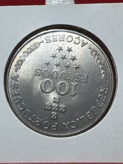 Moedas 100$ cupro niquel