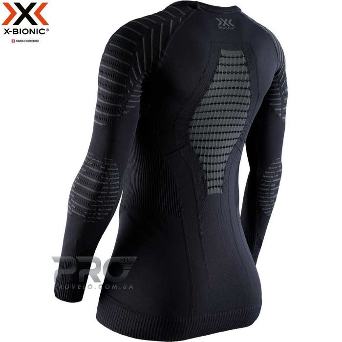 Термокофта жіноча Xbionic invent,піддіва компресійна,кофта біг/вело