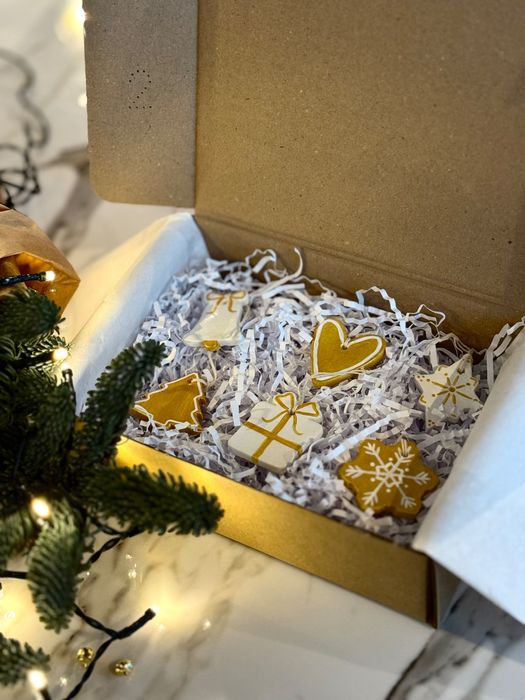 Набір Різдвяних Ялинкових Прикрас - 6 штук / Новорічний Подарунок