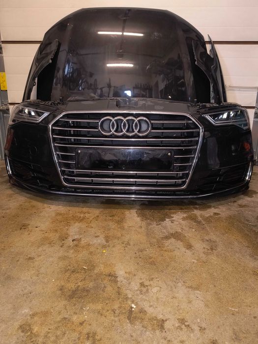 Przód kompletny Maska zderzak pas lampy  matrix Audi A6 C7 4g lift
